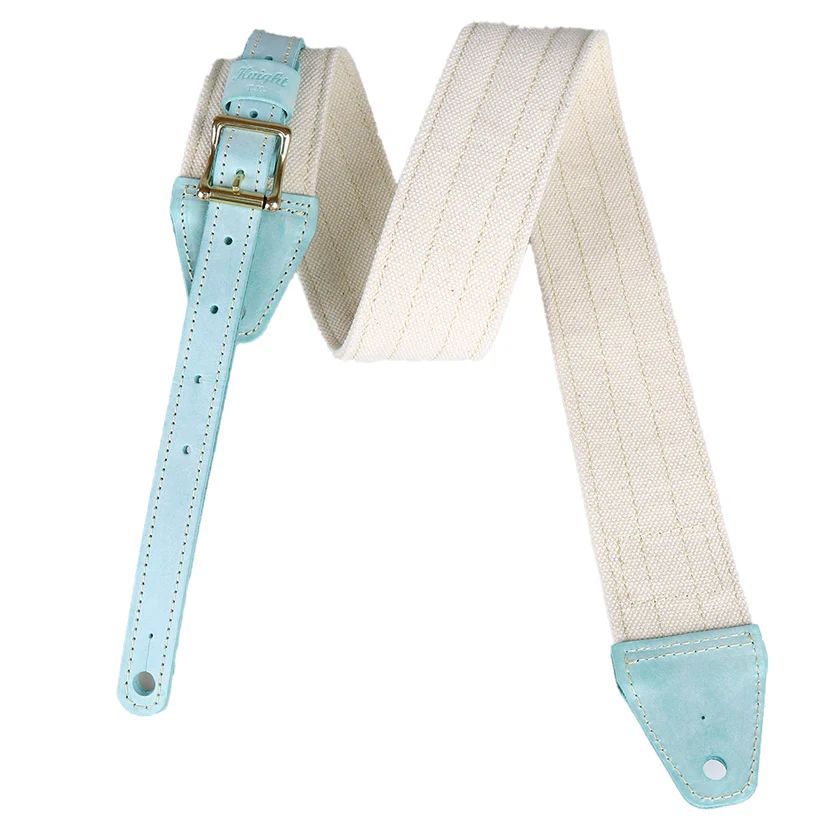 Knight T.Y. トウオン 欧米風レトロな手作りギターストラップ-あおい宙色