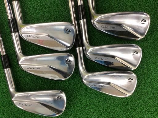 テーラーメイド Taylor Made P 770 2020 6S アイアンセット IR Dynamic G EX TOUR ISSUE フレックスS メンズ 男性用 右利き 右用 Bランク ゴルフクラブ