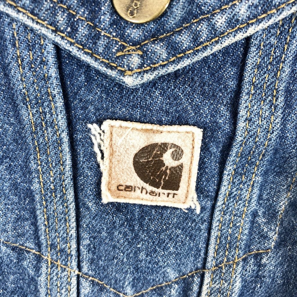 90年代 USA製 Carhartt カーハート デニムジャケット ワーク アメカジ