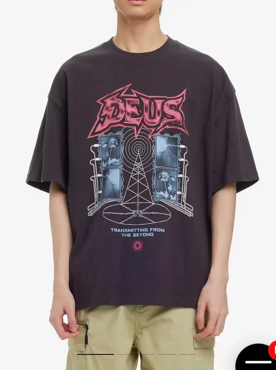 【雷市場（ポンジャン）商品韓国直送】DEUS EX MACHINA(デウスエクスマキナ) エックス Deus Ex Machina(デウスエクスマキナ) チャコールグレー L サイズ