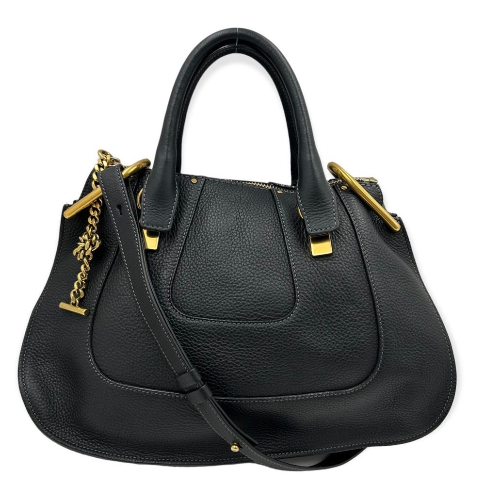 クロエChloe ヘイリー ショルダーバッグ ブラック 黒