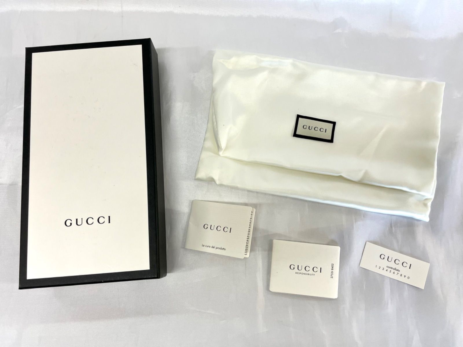 未使用品!!【GUCCI】グッチ ズゥミ ジップラウンドファスナー 長財布