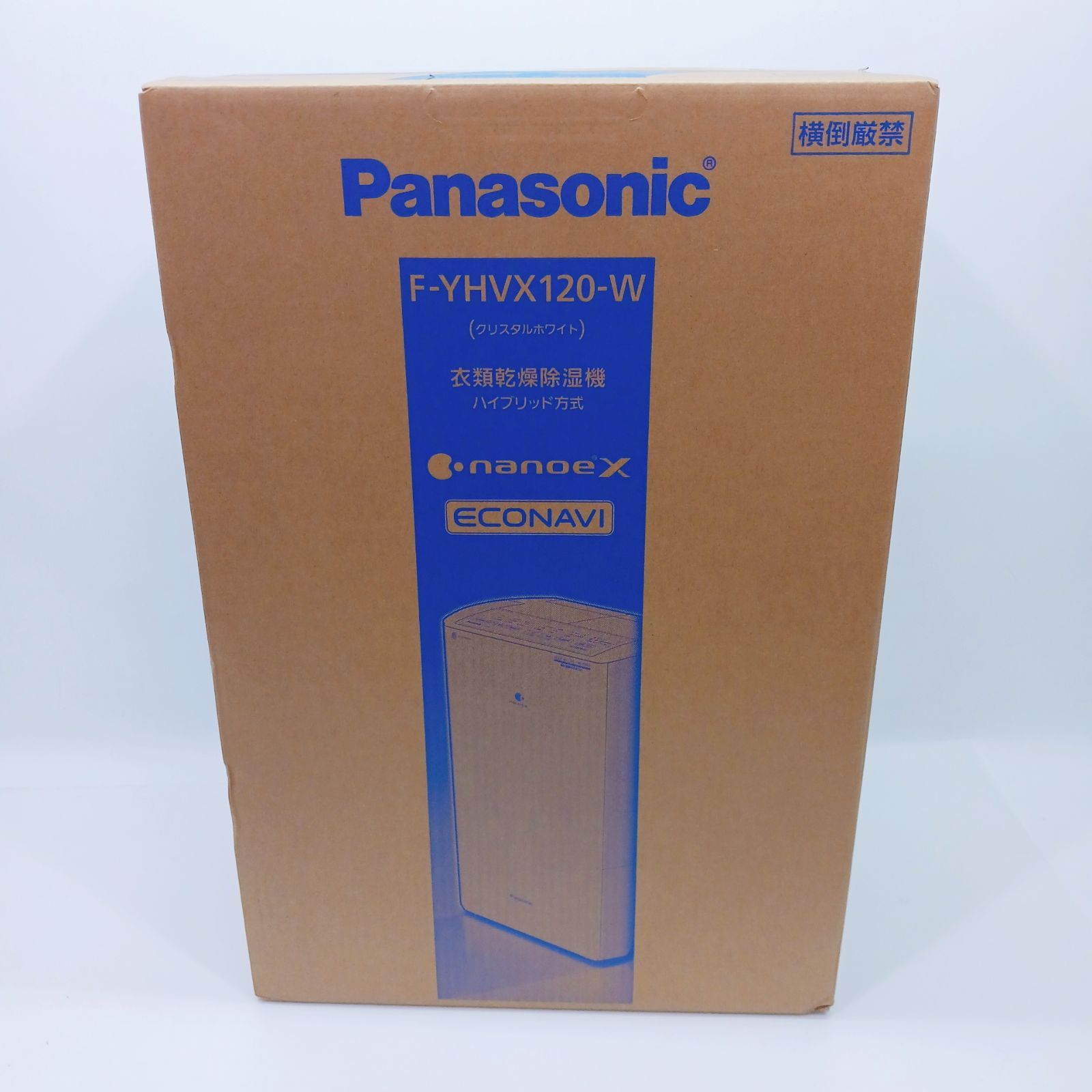 ◎未開封品◎ Panasonic 衣類乾燥除湿機 F-YHVX120-W ハイブリッド方式 nanoeX ECONAVI パナソニック - メルカリ