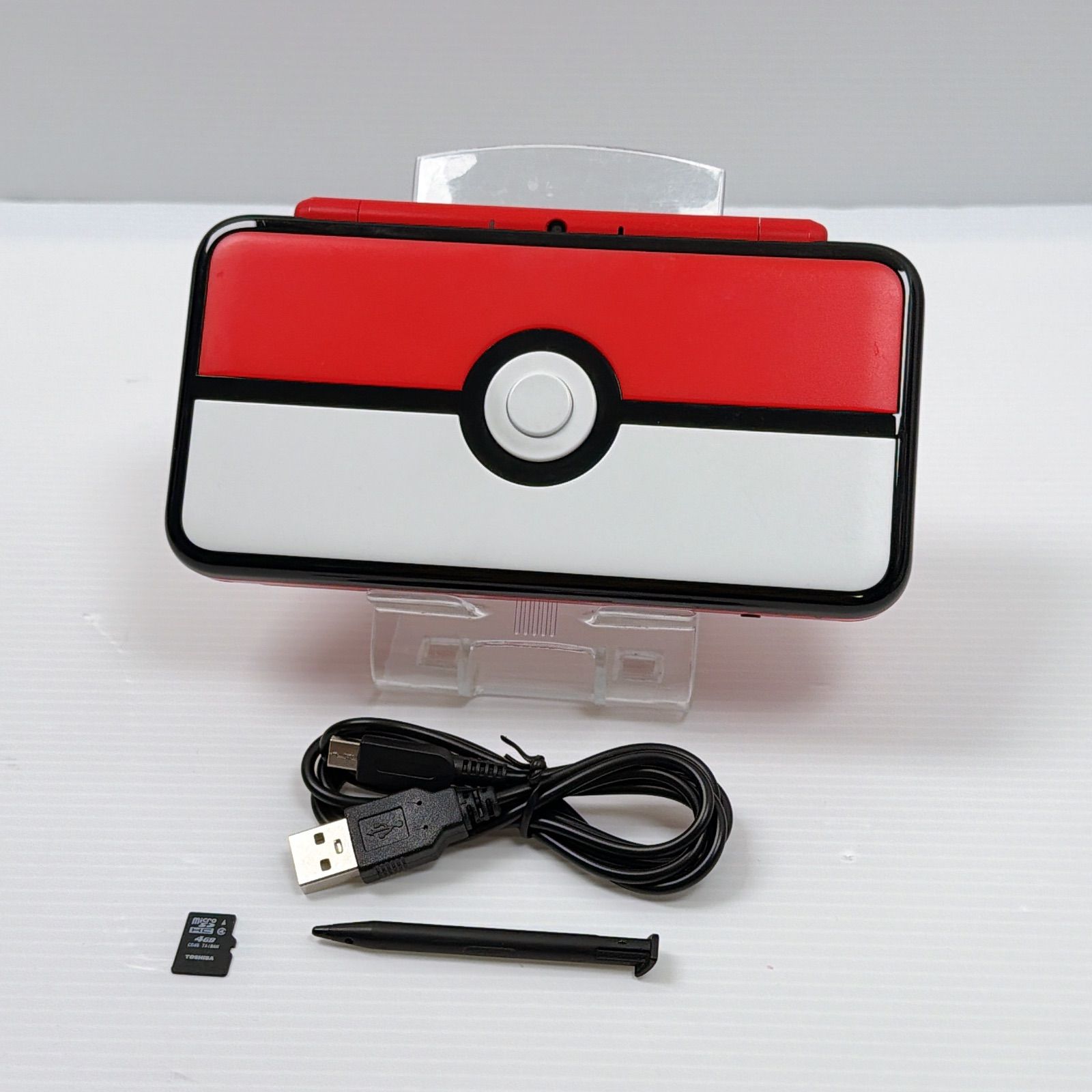 New ニンテンドー2DSLL モンスターボールエディション 遊べるセット 動作 済み ポケモン Pocket Monster 2dsll 3ds 3DS 任天堂