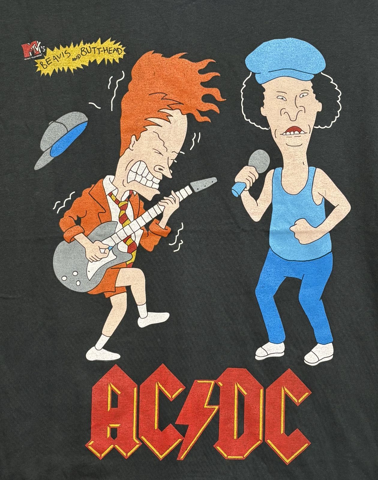 新品ビーバス&バッドヘッド【ACDC】ヴィンテージスタイル☆Tシャツ 
