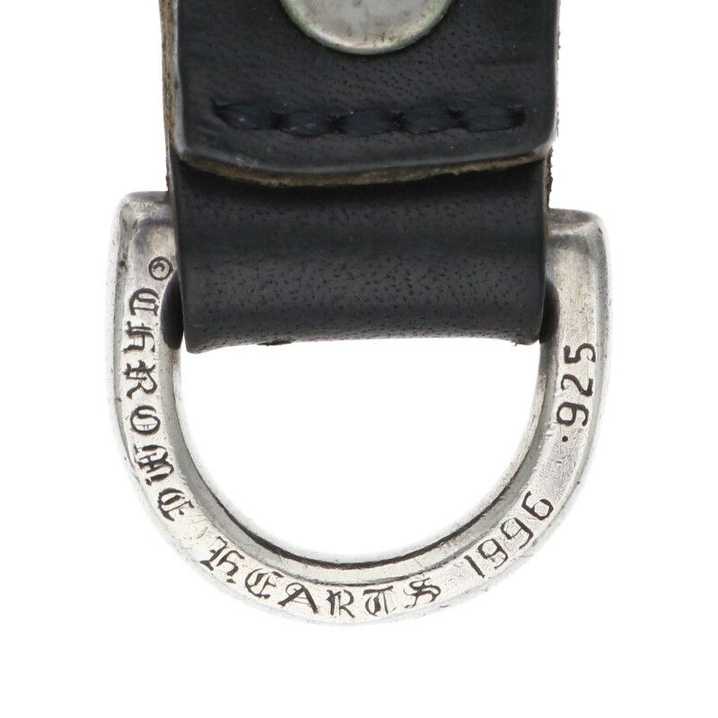 クロムハーツ ベルトループ Dリング  クロスボールボタン Chrome Hearts - クロムハーツ BELT LOOP D RING Dカンクロス
