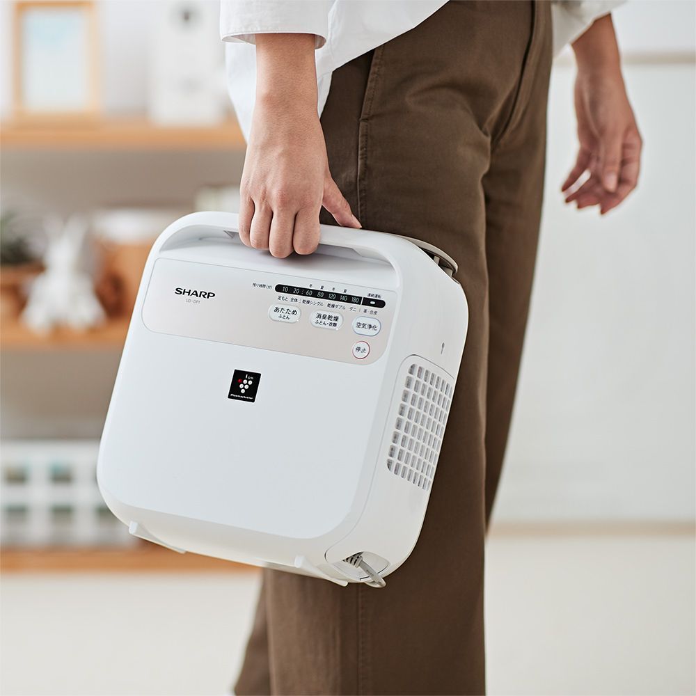 ☆未使用品☆SHARP プラズマクラスター布団乾燥機 はたらく