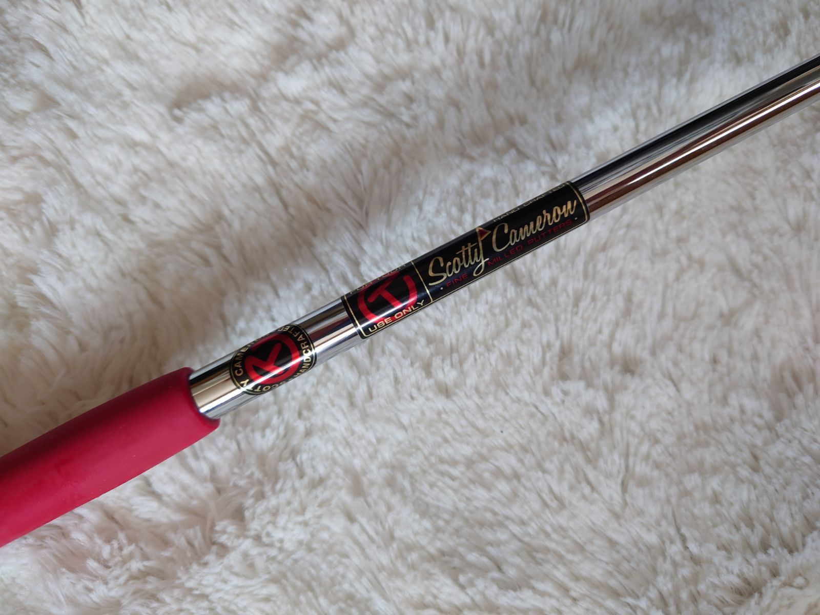 SCOTTY CAMERON FUTURA-X KNUKLEHEAD PROTOTYPE 34 Circle T COA