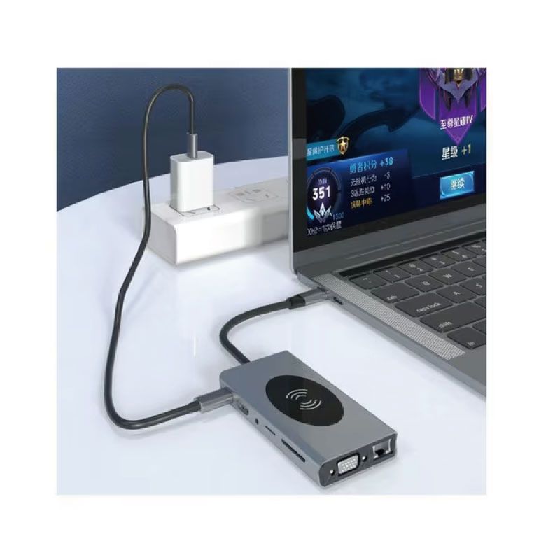 メーカー ロイヤルモンスター Royal Monster マルチドッキングハブステーション ワイヤレス充電器 RM-2204 CHRISTIANNAURATH_COM_BR