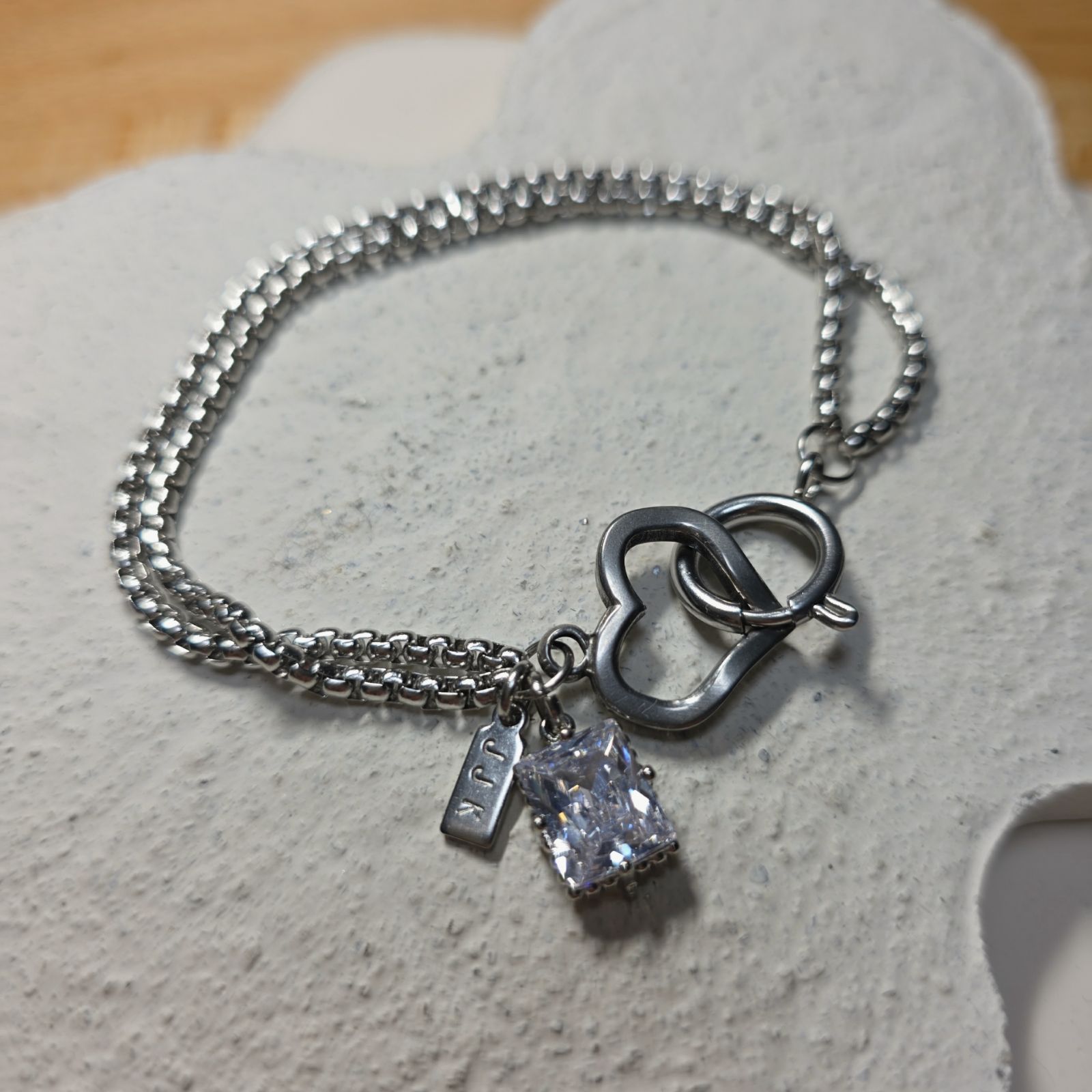 K18WG シトリン ダイヤ ネックレス ペンダント トップ 9.36ct 美 K18WG シトリン ダイヤ ネックレス ペンダント トップ 9.36ct 美