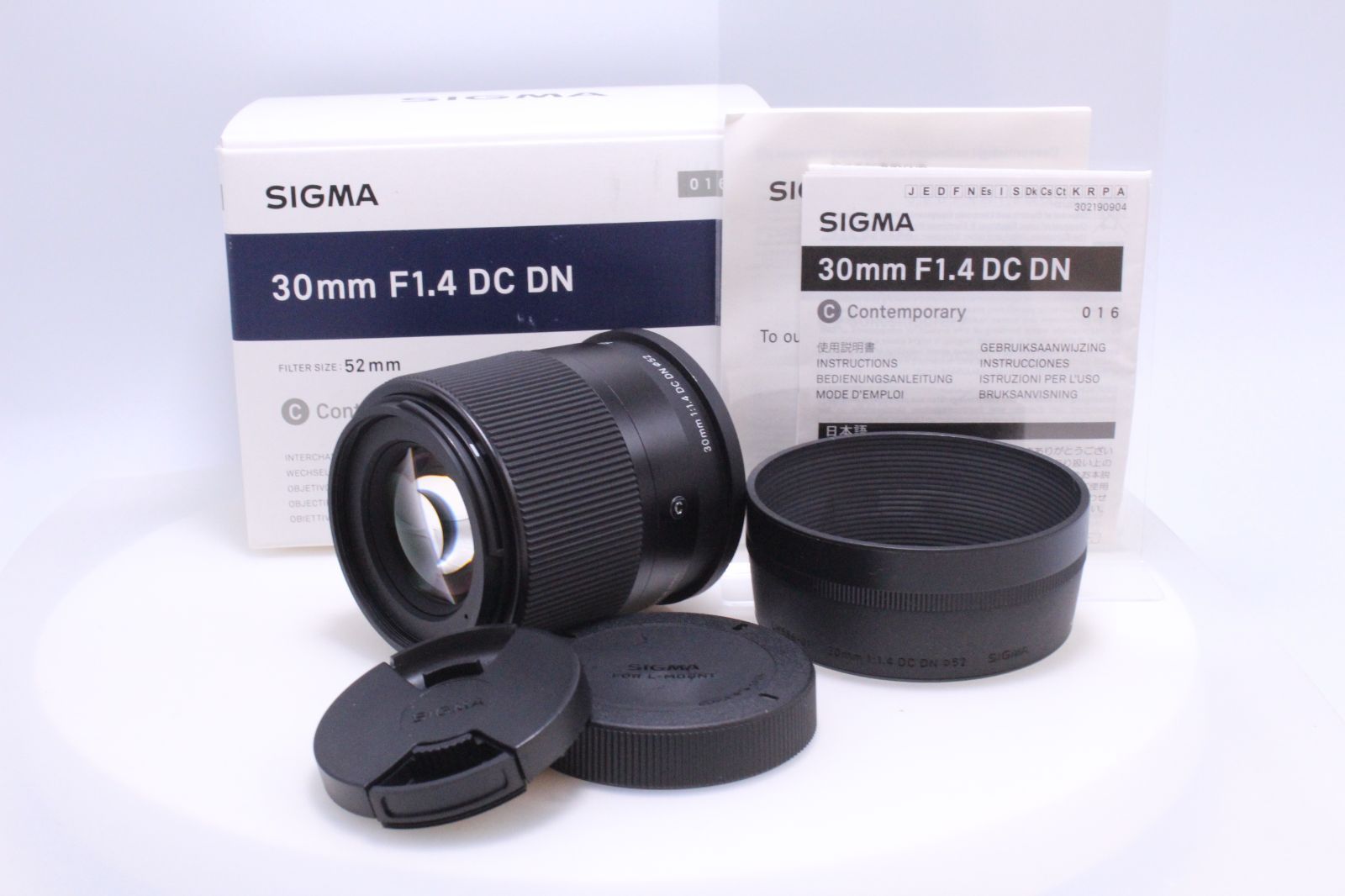 30mm F1.4 [美品] SIGMA 30mm F1.4 DC DN｜Contemporary [マイクロ 