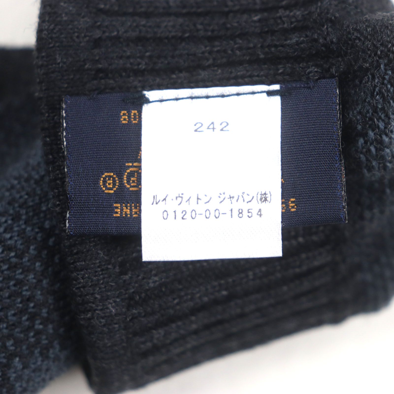 付属品完備・美品✨ルイヴィトン ゴン プティ ダミエ ウール グローブ 黒 極美品▽LOUIS VUITTON ルイヴィトン M70008 ダミエグラフィット