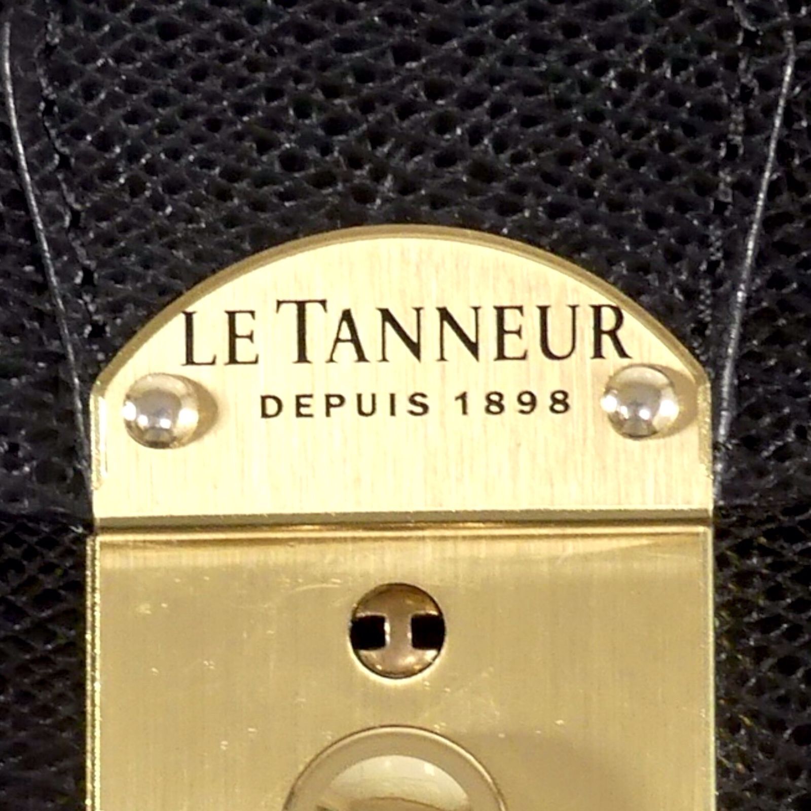 LE TANNEUR ルタヌア ビジネスバッグ 本革 ブリーフケース レザー 黒