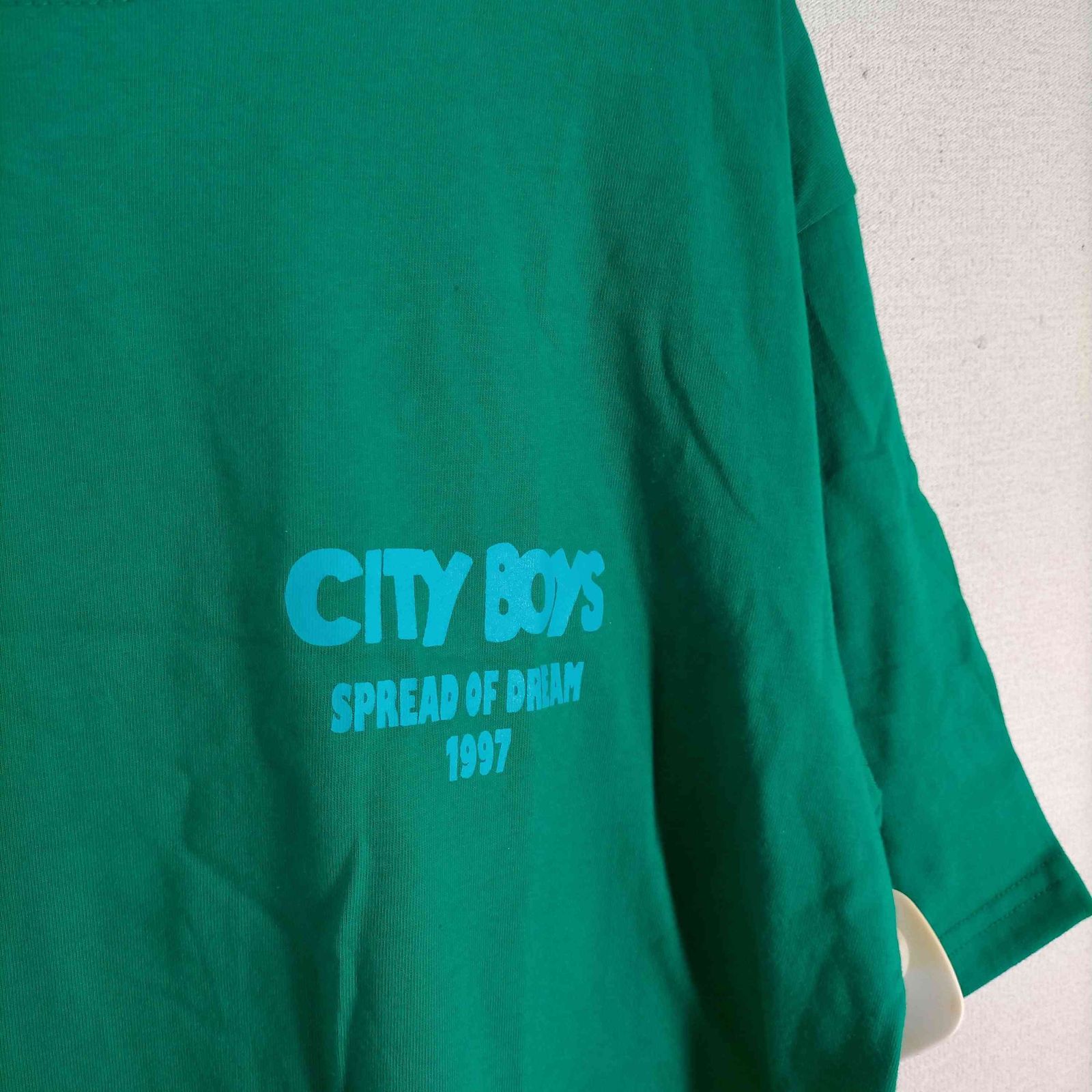 チェリッシュ Cherish プリントクルーネックTシャツ メンズ FREE