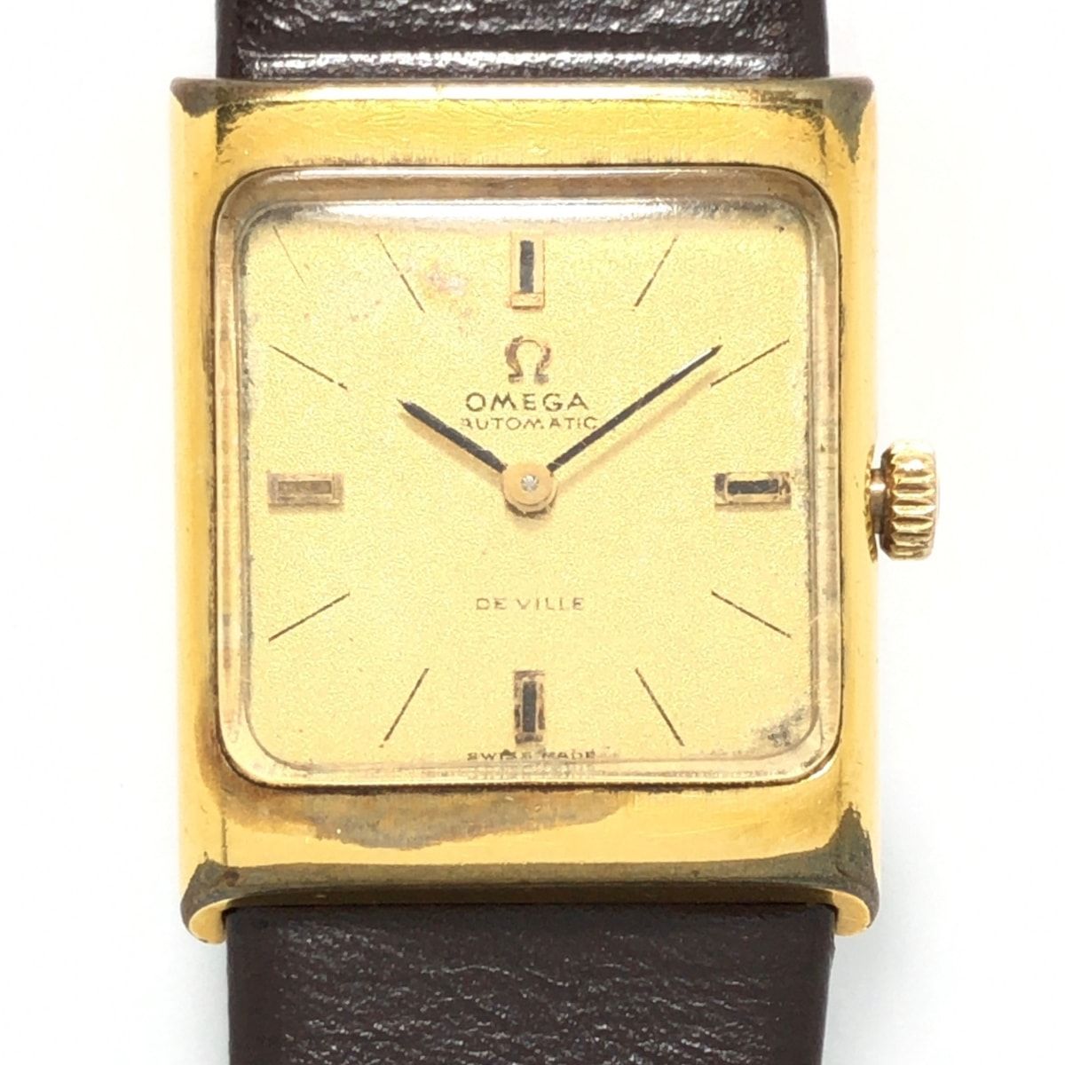 OMEGA(オメガ) 腕時計 デビル レディース 社外ベルト ゴールド - メルカリ