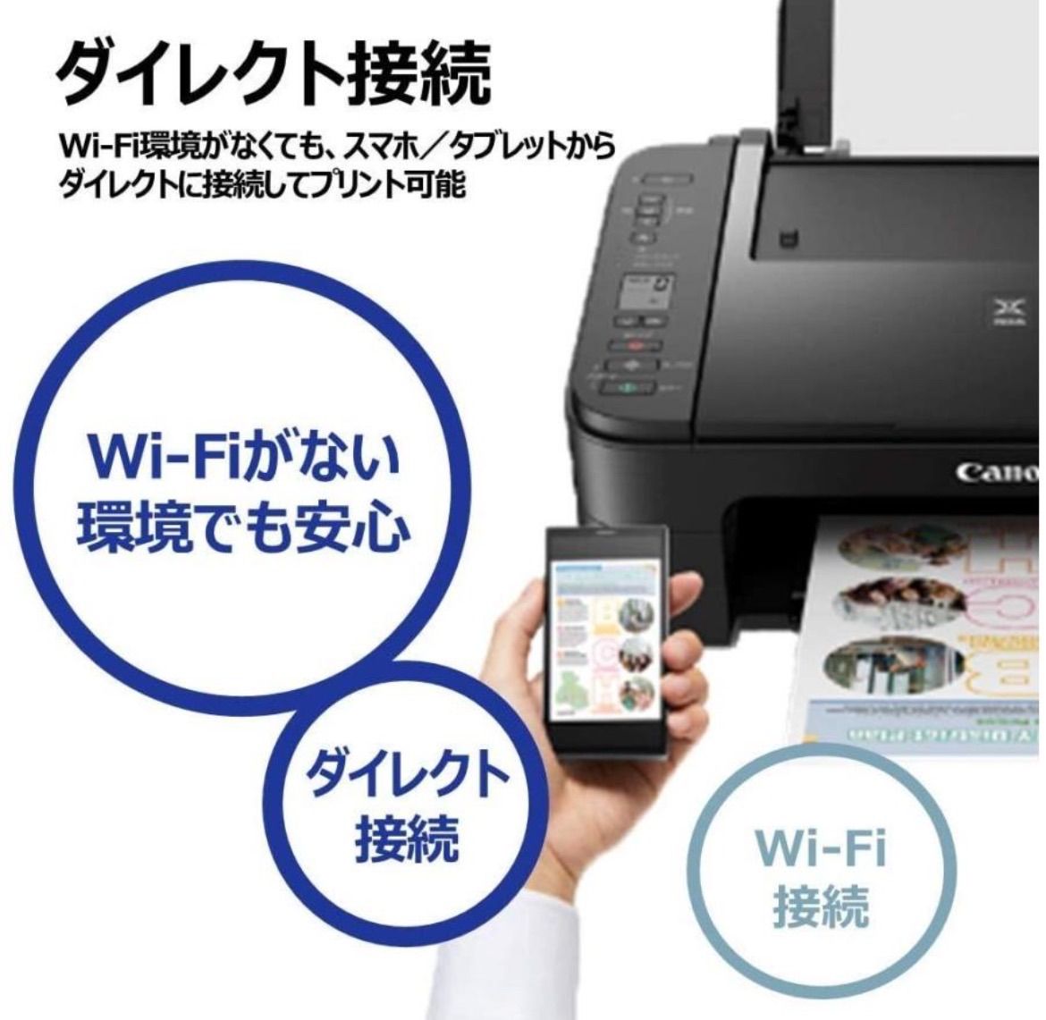 Canon プリンター A4インクジェット複合機 PIXUS TS3330 ホワイト Wi