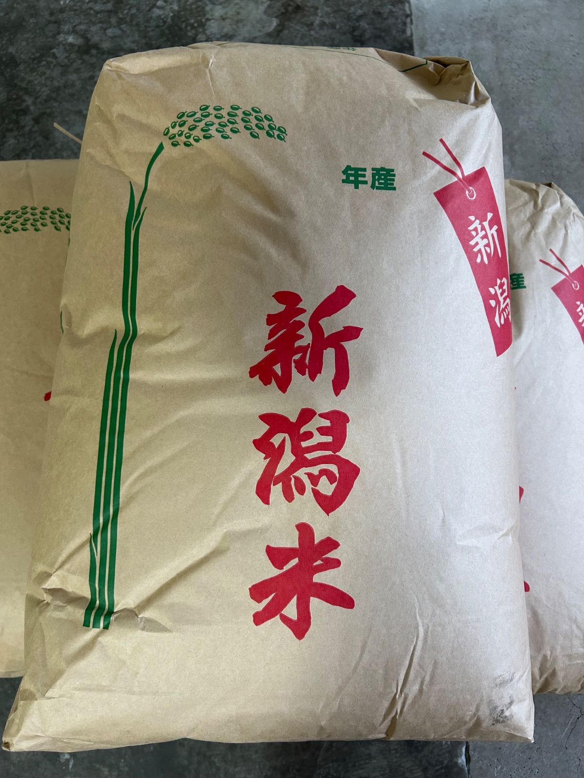 新潟県胎内市産コシヒカリ玄米30kg 先行予約チケット