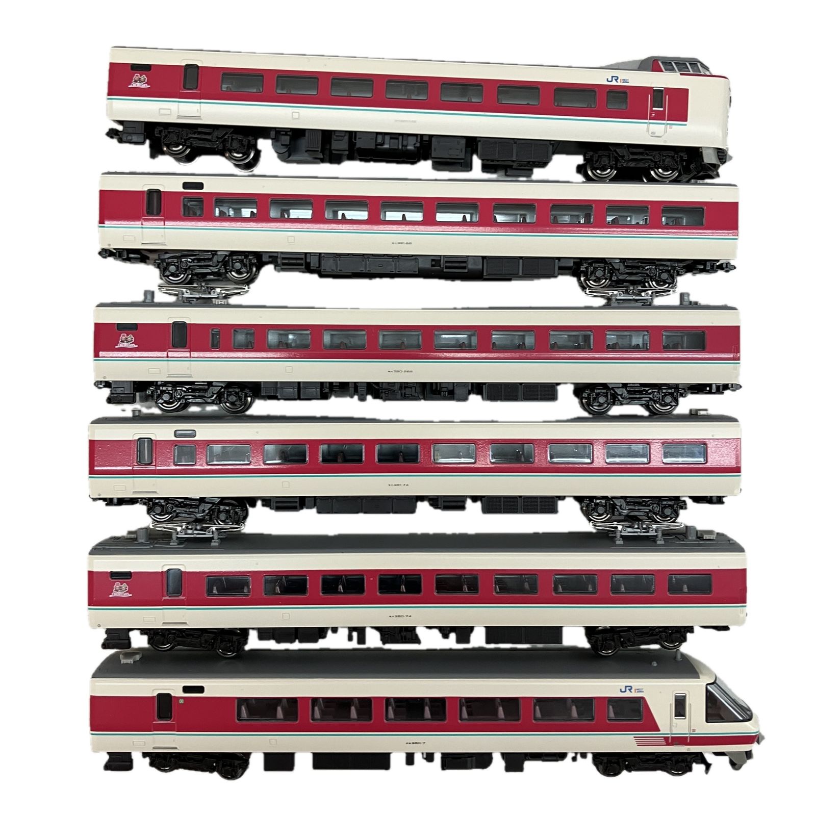 KATO 10-1451 381系「ゆったりやくも」6両セット 美品中古 Amazon | KATO Nゲージ 381系「ゆったりやくも」 6両セット 10