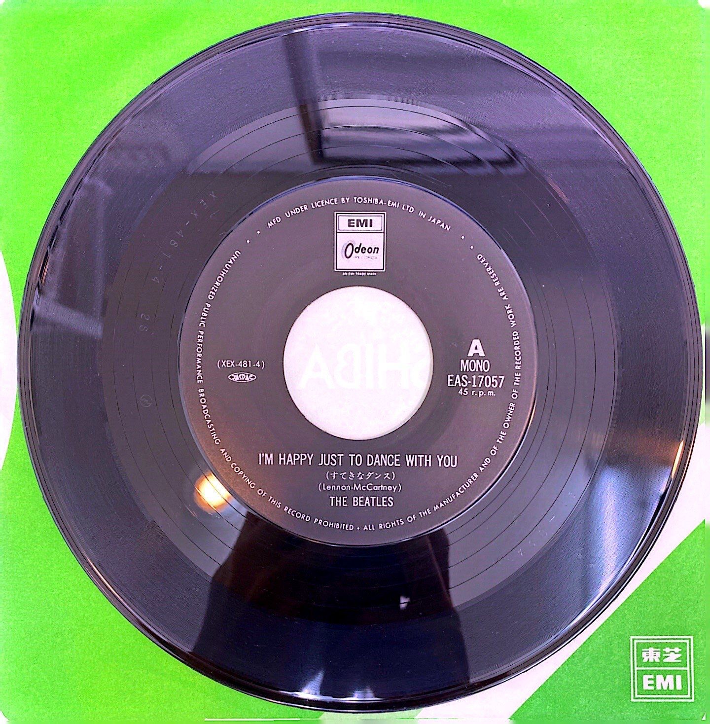 EP】The Beatles I'm Happy Just To Dance With You Tell Me Why
