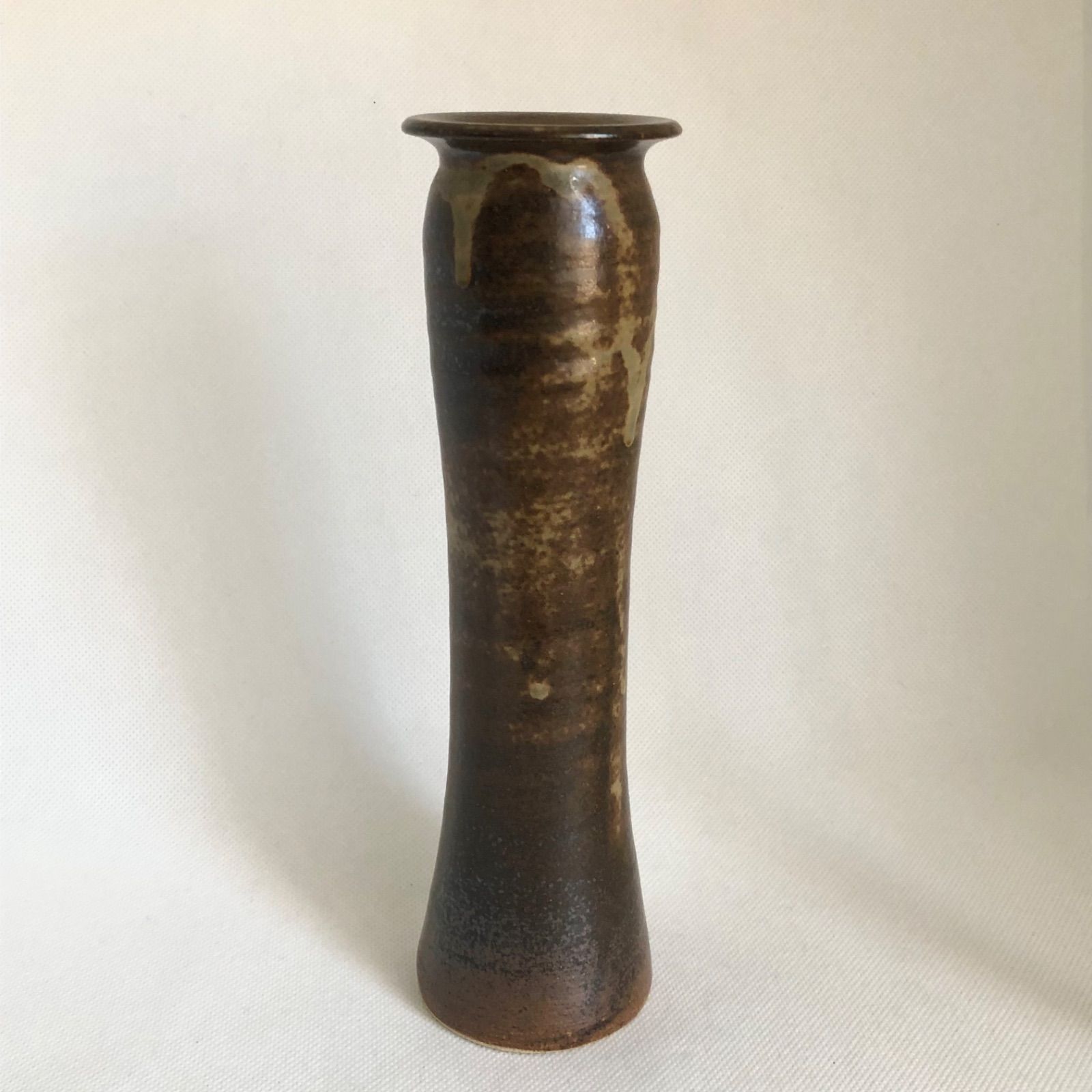 花瓶 一輪挿し 自性寺焼里秋窯 青木昇 - メルカリ
