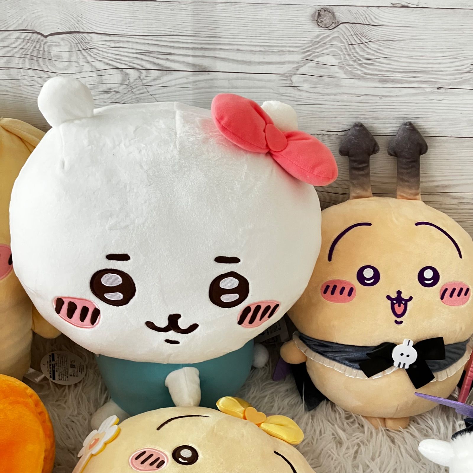 サンリオ ぬいぐるみ まとめ売り レア品あり ちいかわ ぬいぐるみ 大量まとめ売り サンリオコラボまで タグ