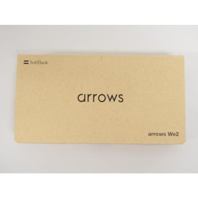 未使用品 SoftBank ソフトバンク arrows We2 ネイビーグリーン FNSAB2 SIMフリー スマートフォン  KD4220