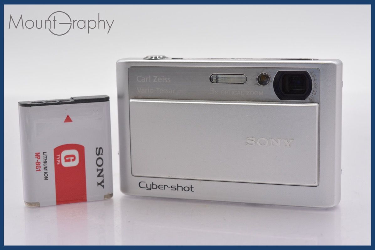 ★極上美品★ ソニー SONY Cyber-shot DSC-T20 3x バッテリー付属 ★完動★同梱可 #mj5650 ☆極上美品☆ ソニー SONY Cyber-shot DSC-T20 3x バッテリー付属 ☆完