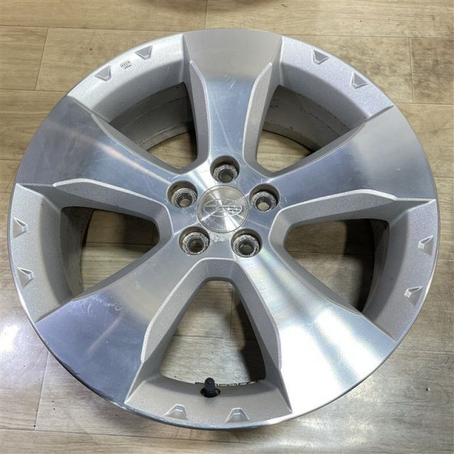ENKEI製！SUBARUスバルフォレスター純正17インチ×7J＋48 100 スバル SUBARU フォレスター SJ5 後期 純正 ホイール 4本 7J-17