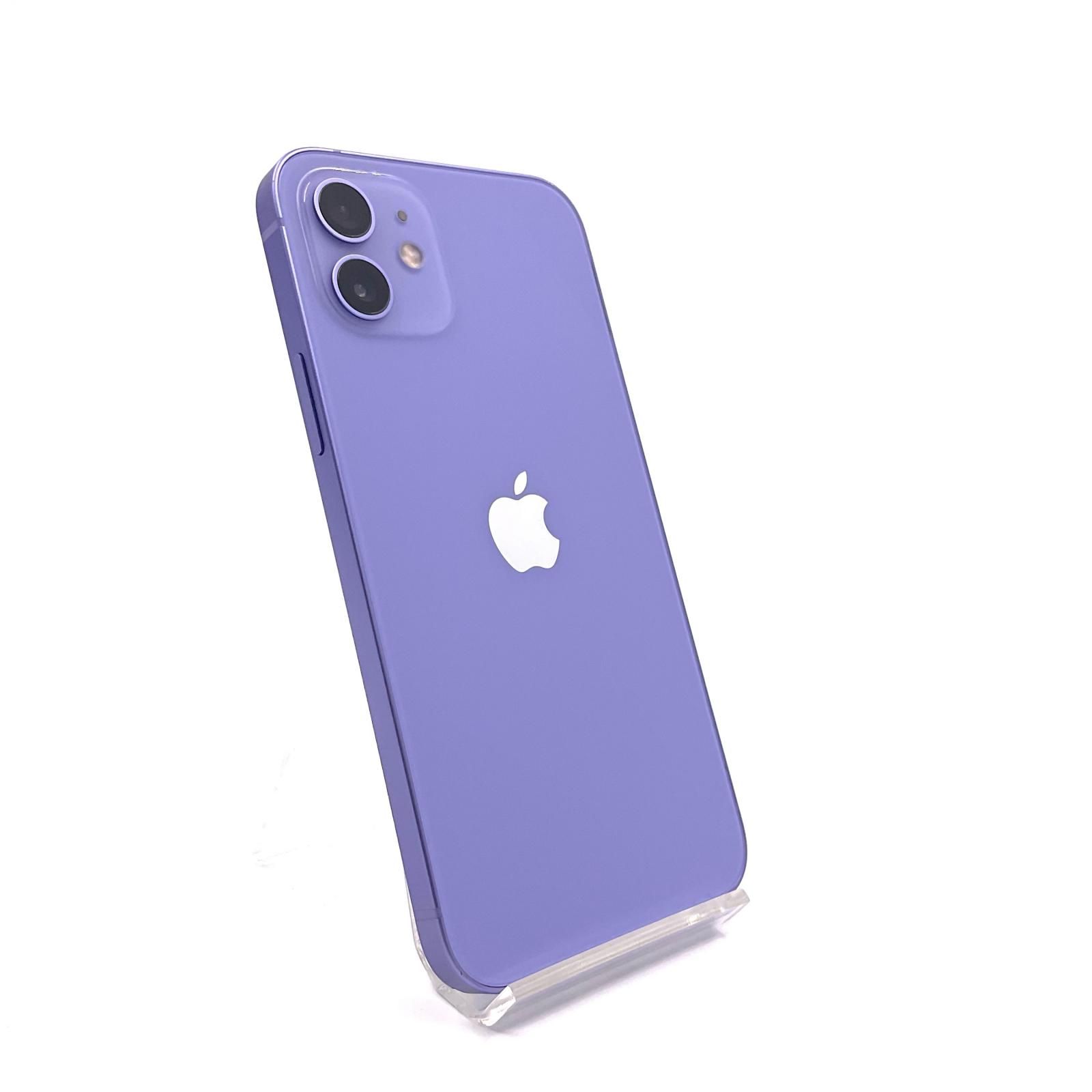 携帯電話、スマートフォン iPhone 12 mini 64G 紫 本体のみ バッテリ89%