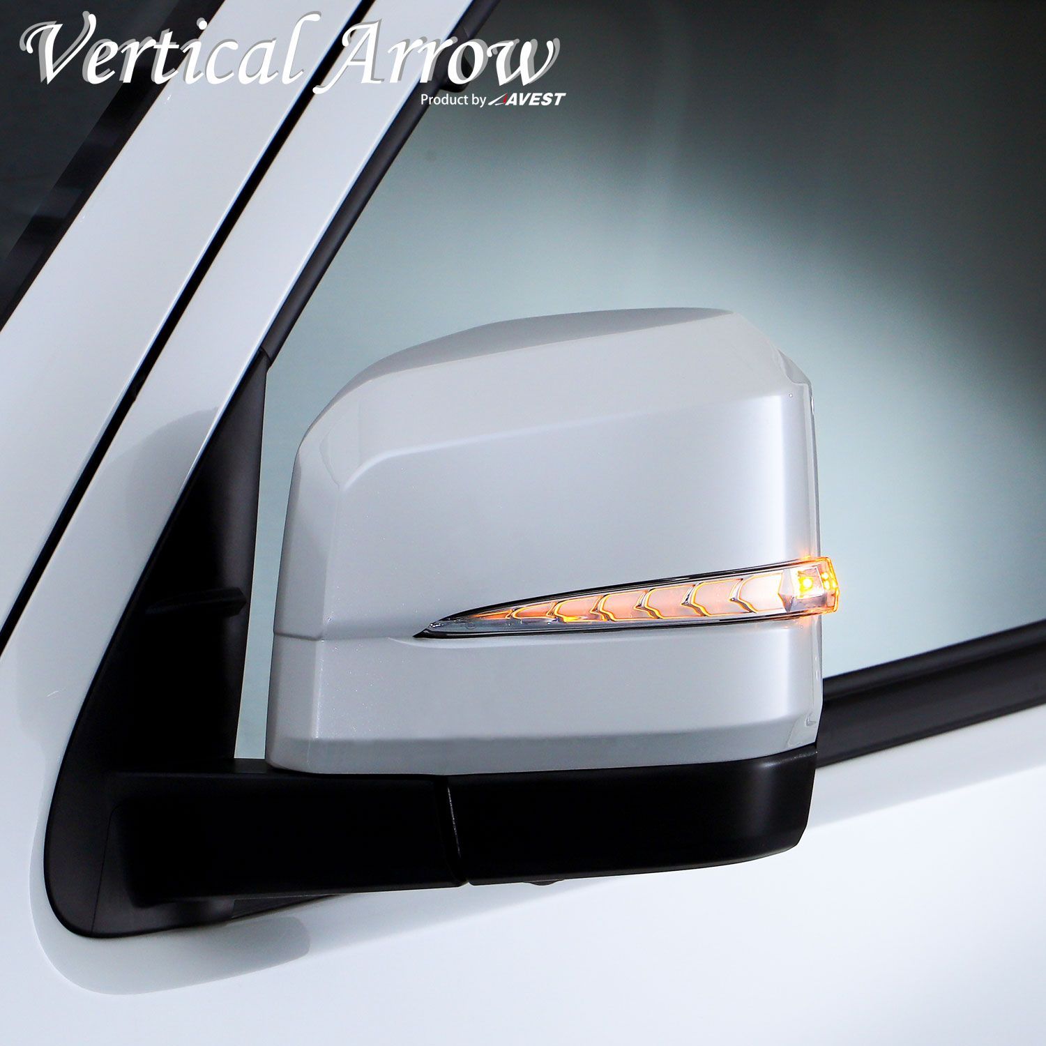 AVEST 流れるウィンカー ALL chrome x white LED AVEST 流れるウィンカー ALL chrome x white LED 【公式ショッピング