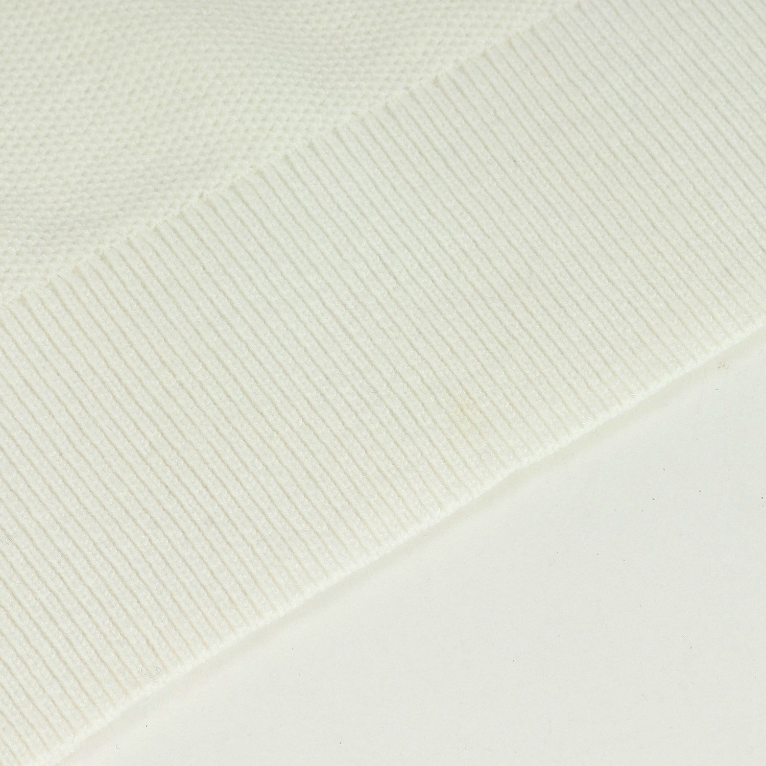 theory セオリー ニット ワッフル編み レイヤードネック コットン ポリ