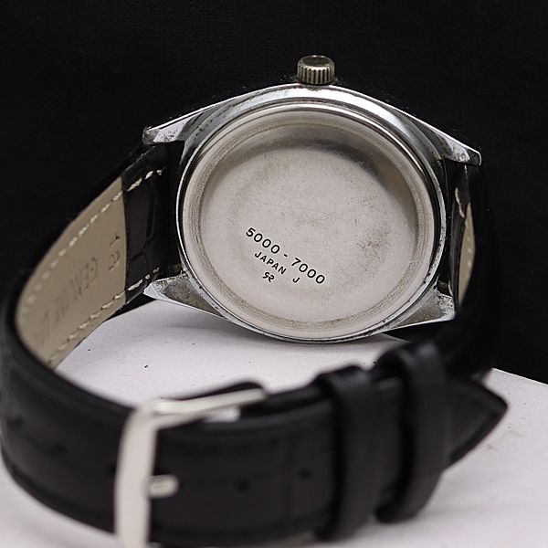 セイコー 5000-7000 ミッキーマウス 手巻き シルバー