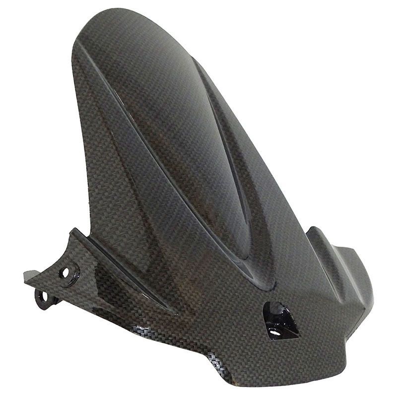 スズキ GSX-R1000 K9 2009-2016年対応 リアフェンダー 後泥除け 黒 カーボン調 タイヤ保護 泥はね防止 外装アクセント