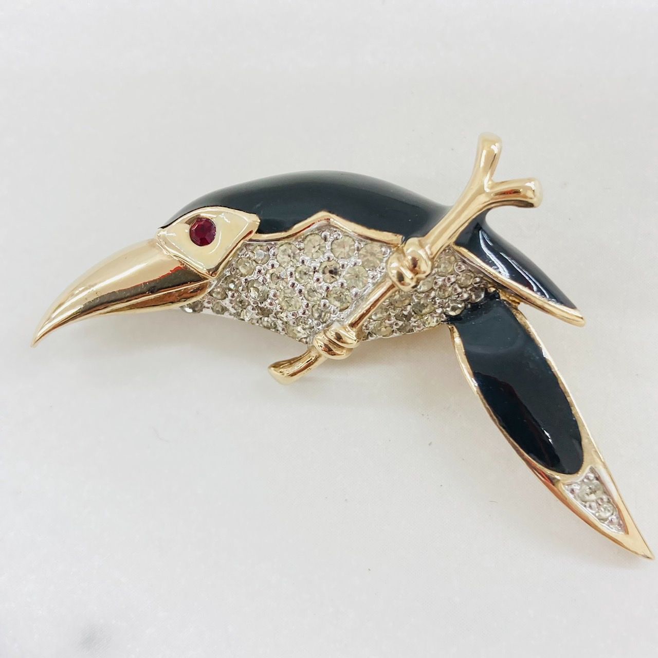 ☆ヴィンテージ☆ PANETTA パネッタ ジュエリー ブローチ ピン バード