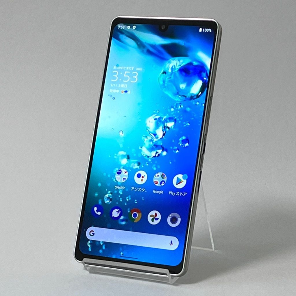 aquos zero6 ホワイト 新品未開封 残債なし 極美品】AQUOS zero6 ホワイト SHG04 au SIMフリー 128GB / 8GB
