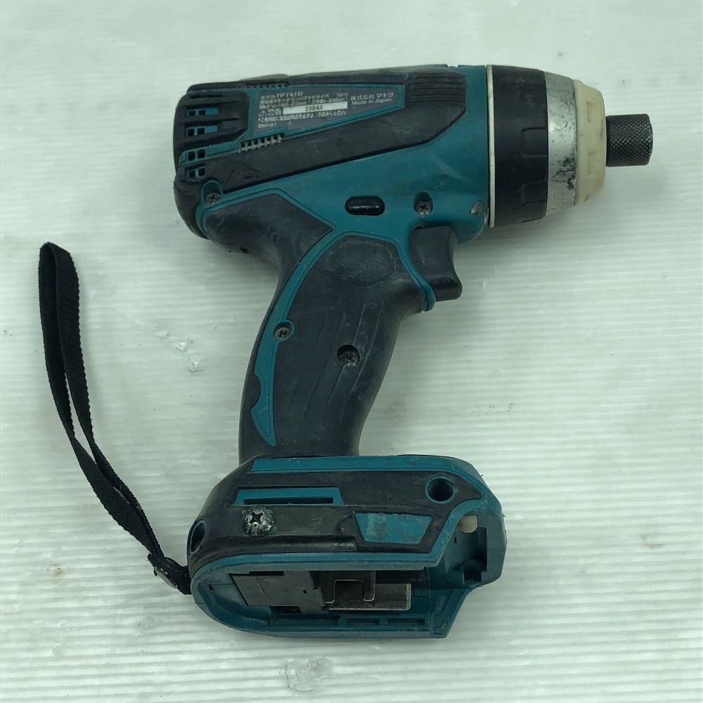 MAKITA マキタ 締め付け工具 インパクトドライバ 本体のみ コードレス式 TP141D ブルー