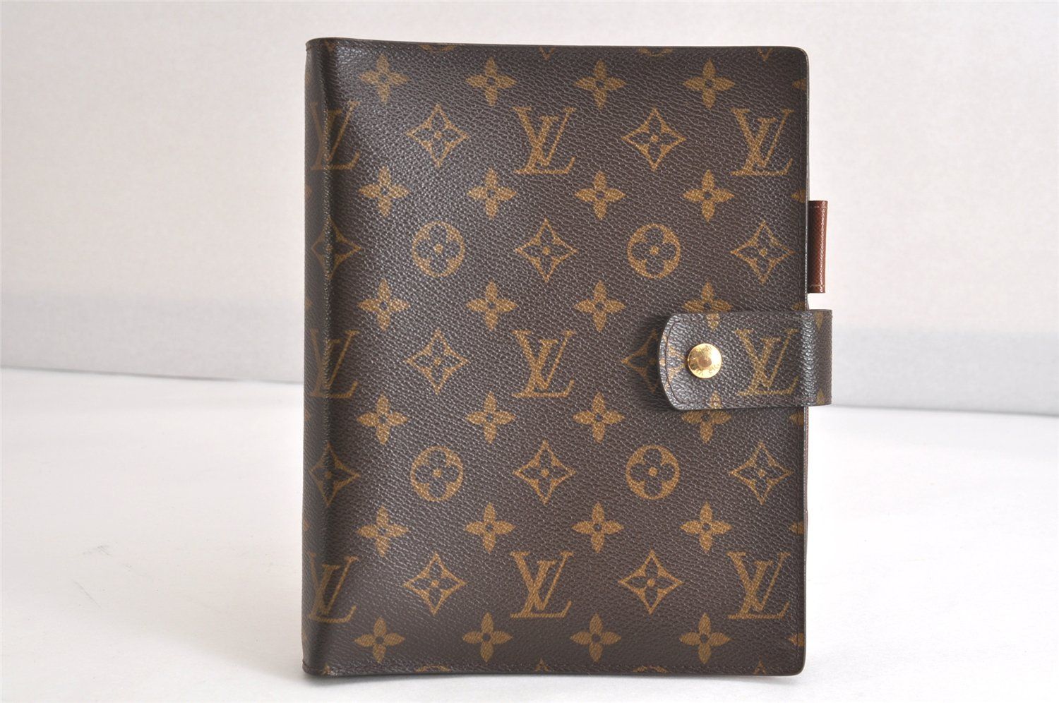 LOUIS VUITTON ルイヴィトン モノグラム アジェンダ GM 手帳カバー R20106 LV 2973N