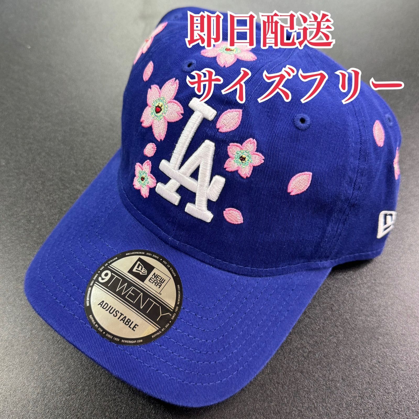 即日配送 NEW ERA 村上隆 MLB TOKYO SERIES 9Twenty Dodgers Strapback Hat ネイビー 紺 ドジャース 大谷翔平