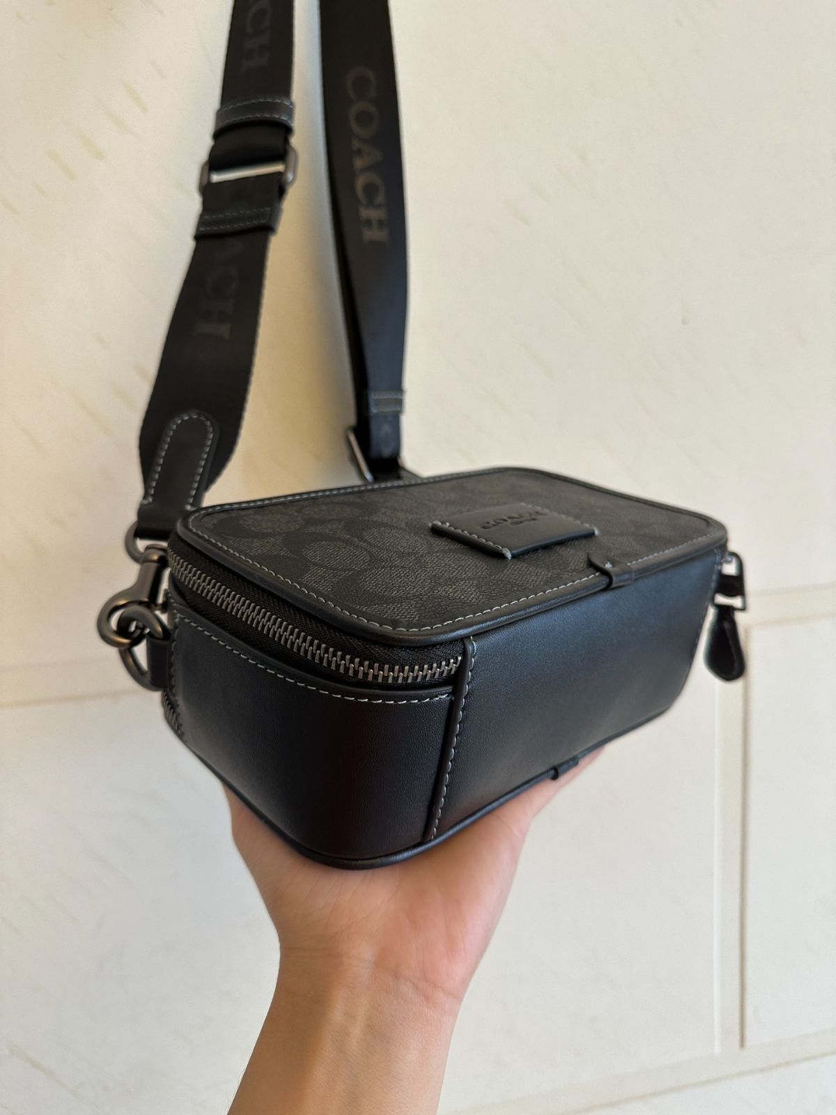 COACH コーチ バッグ メンズ ボディバッグ シグネチャー ワイアット  