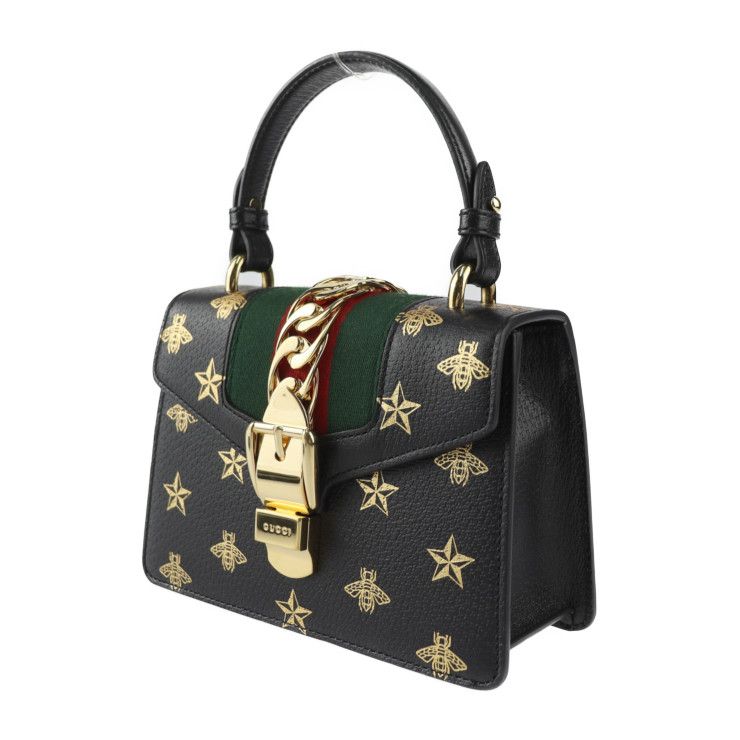 GUCCI グッチ シルヴィ ミニバッグ ハンドバッグ 470270 レザー 