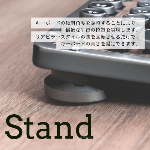 【最終値下げ】AIZOキーボード モデル：Elwood 【無線＆有線】 無線＆有線タイプ】AIZO Retro classic モデル：Elwood - メルカリ
