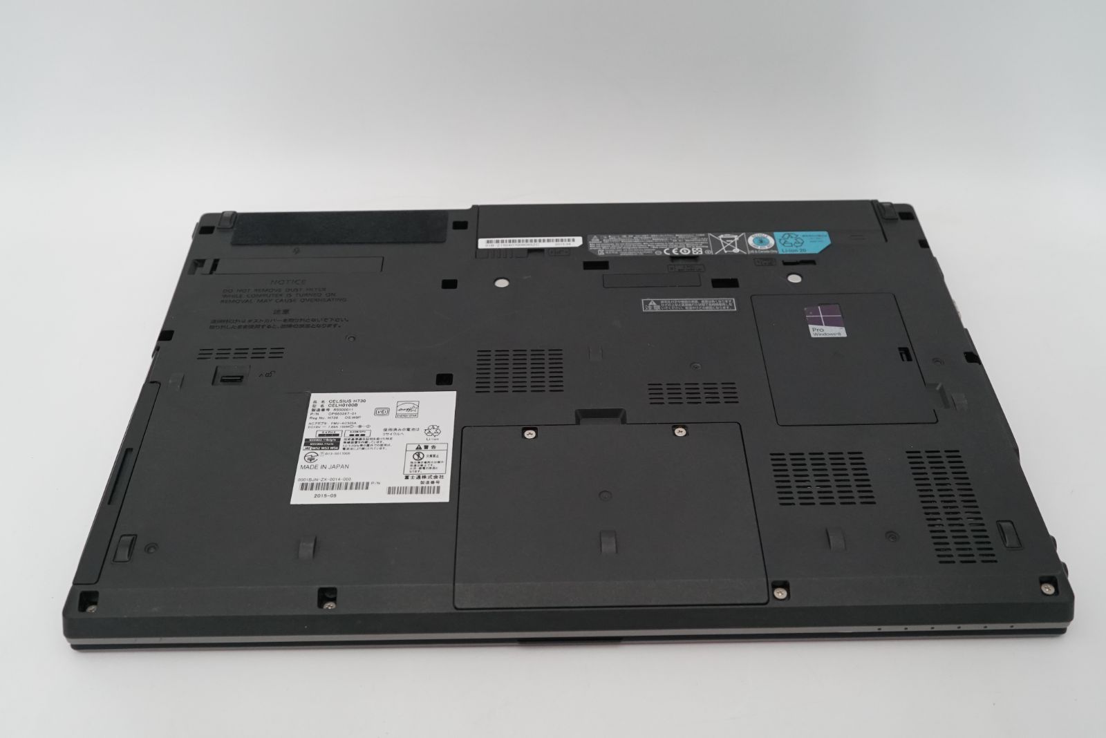 値下げ※パソコン win10 FUJITSU CELSIUS H730 SSD256GB、メモリ16GB