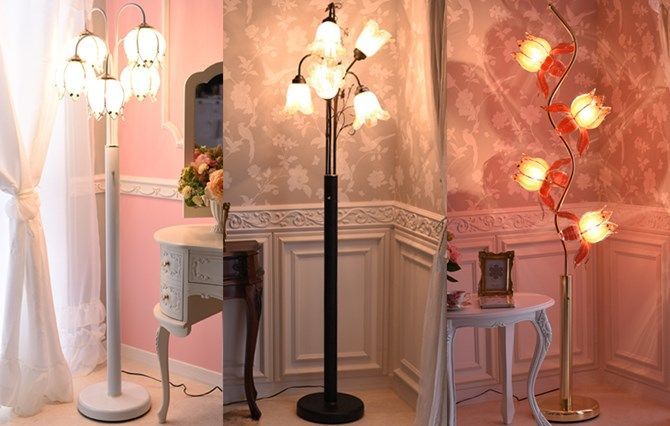 【新品】 ロータス フロアランプ スタンドランプ ゴールド ピンク 蓮 金 新品】 ロータス フロアランプ スタンドランプ ゴールド ピンク 蓮 金