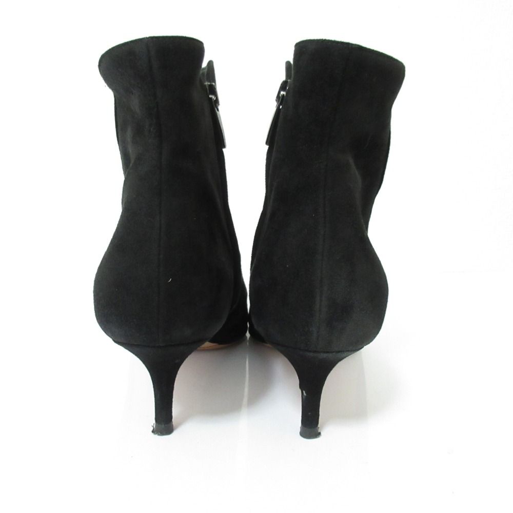 Gianvito Rossi スエードハイヒールパンプスブラック Gianvito Rossi スエードハイヒールパンプスブラック Gianvito Rossi