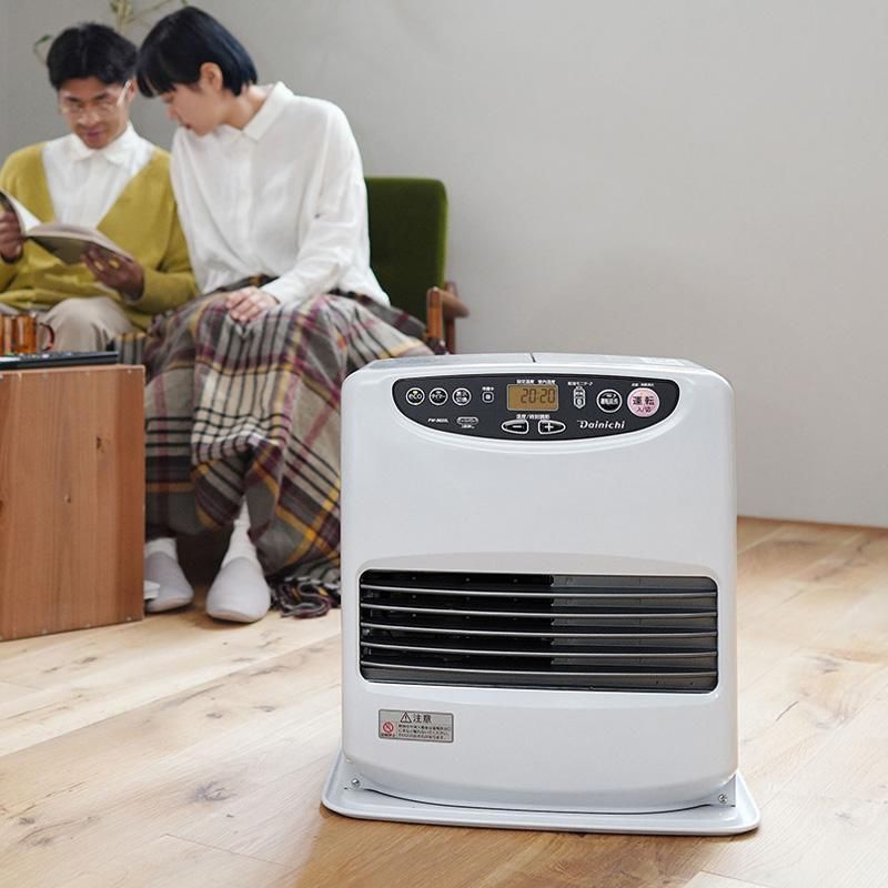 ダイニチ Dainichi 石油ファンヒーター 木造15畳まで コンクリート20畳まで Lタイプ ム-ンホワイト FW-5625L-W