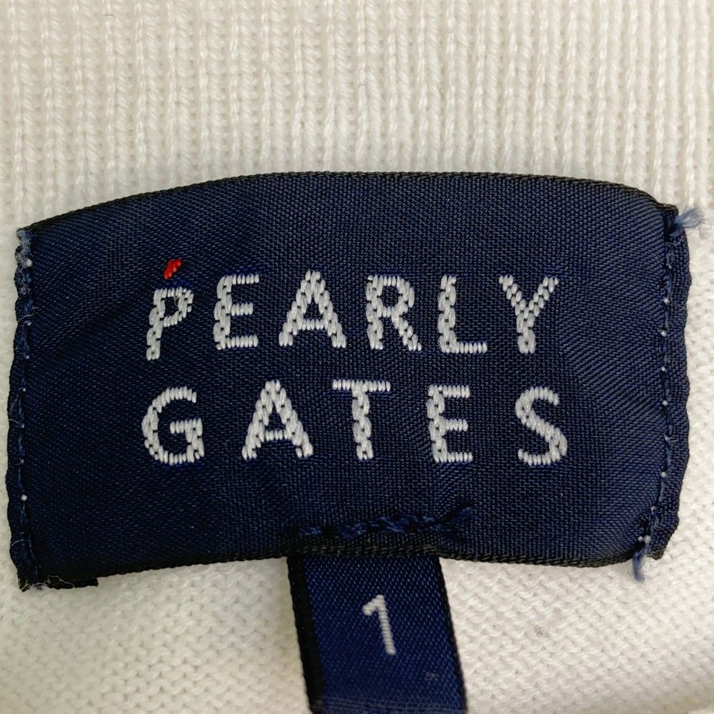 PEARLY GATES - パーリーゲイツ　オフ白　ジャンパー　サイズ1 中古 パーリーゲイツ PEARLY GATES サンバイザー フリー 白