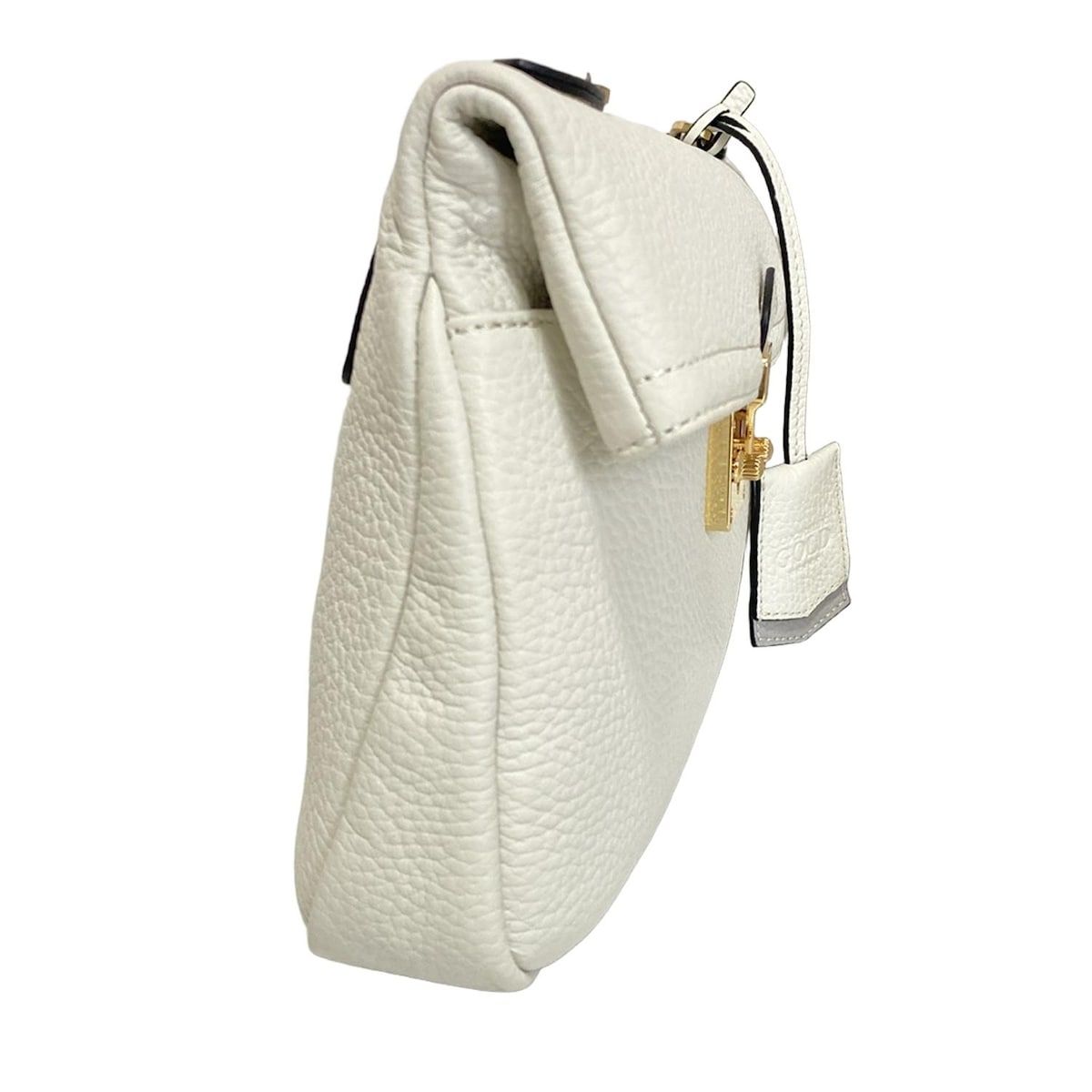 COCOCELUX GOLD ココセリュックスゴールド クラッチバッグ - 205DA0294 白 レザー