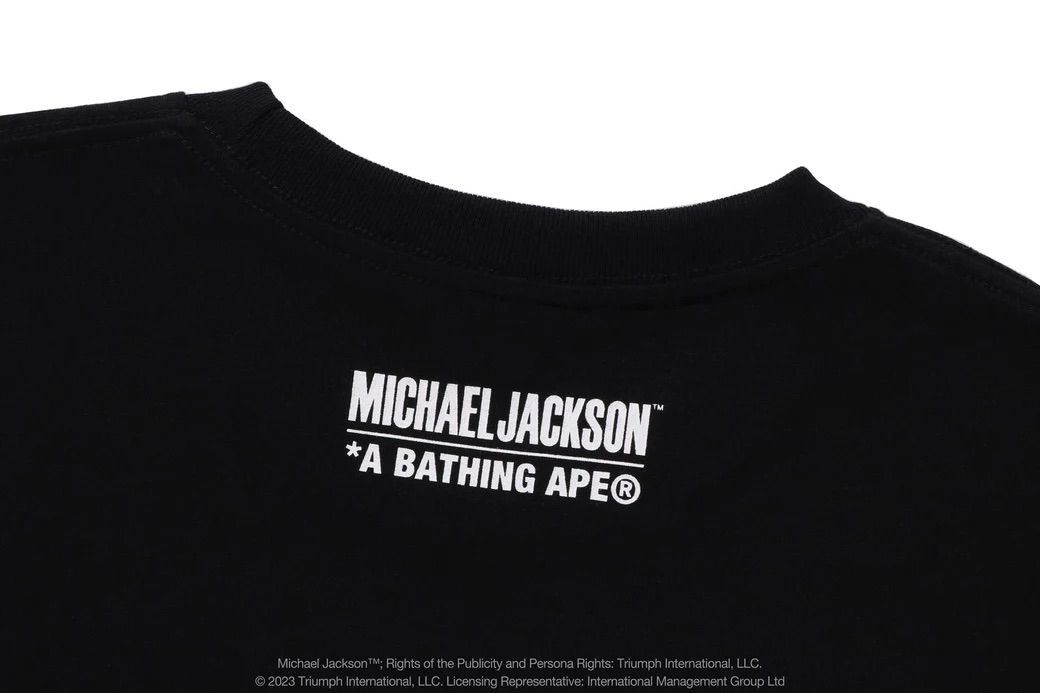 発送BAPE X MICHAEL JACKSON ALBUM 2XL Tシャツ