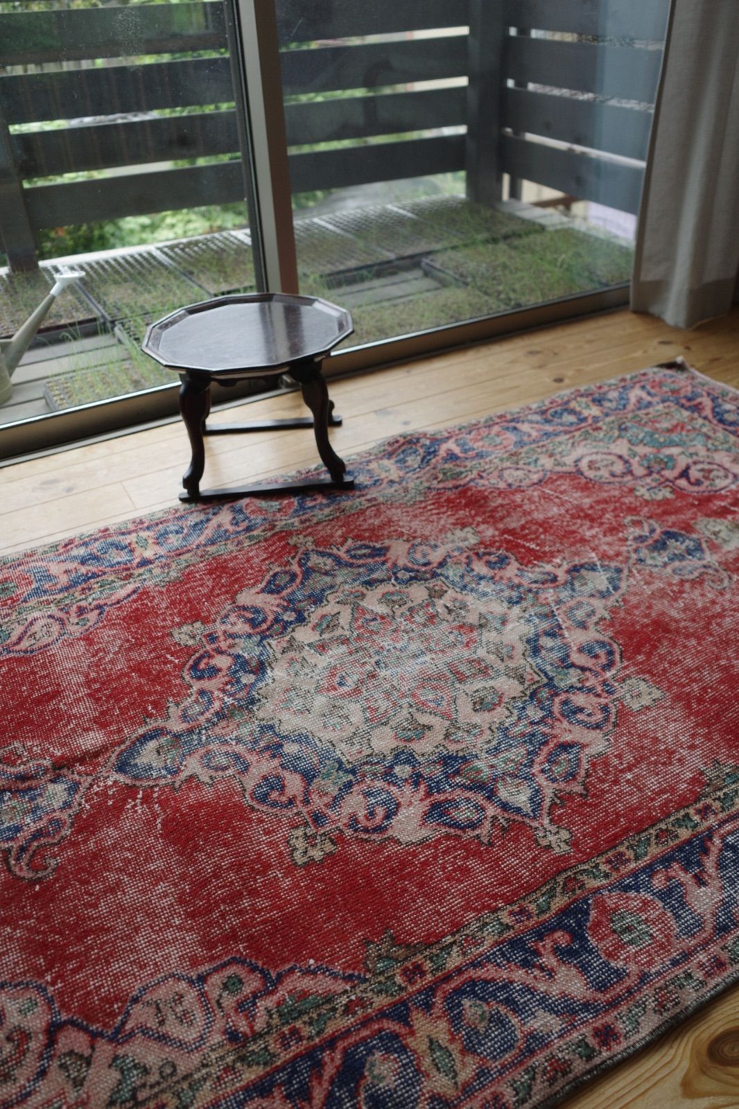 ヴィンテージラグ レッド