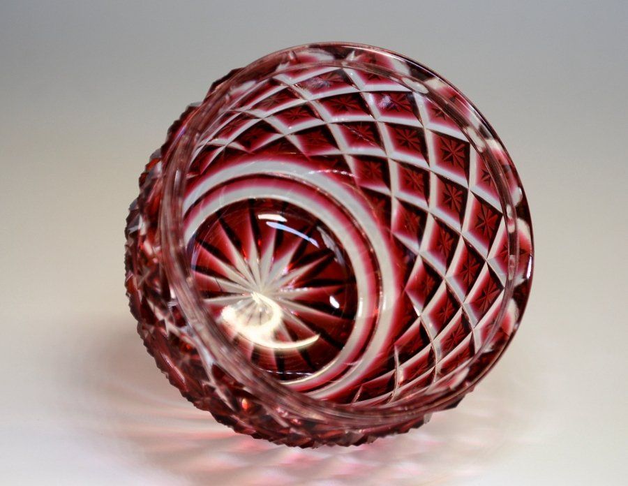 薩摩びーどろ工芸会 色被せガラス